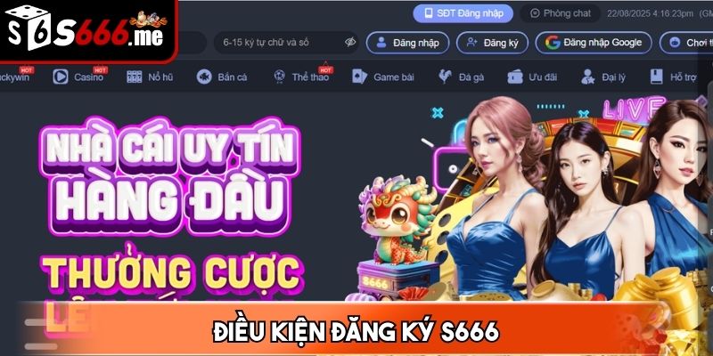 Tuân thủ điều kiện đăng ký S666 đảm bảo không gặp trở ngại